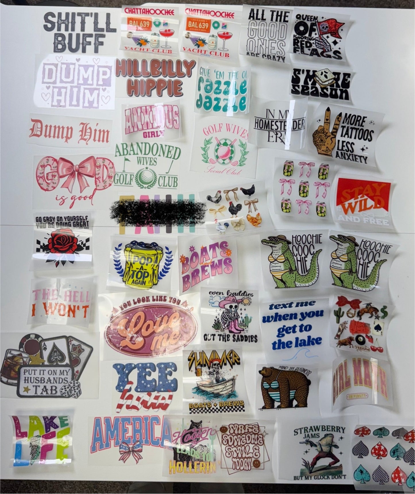 Trucker Hat Transfers