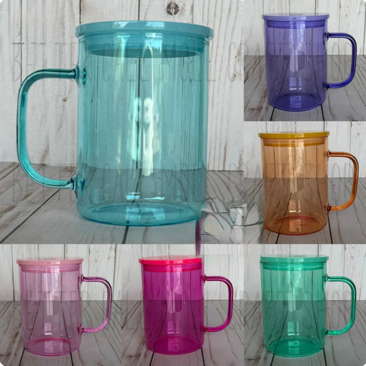 17 OZ Glass Mug