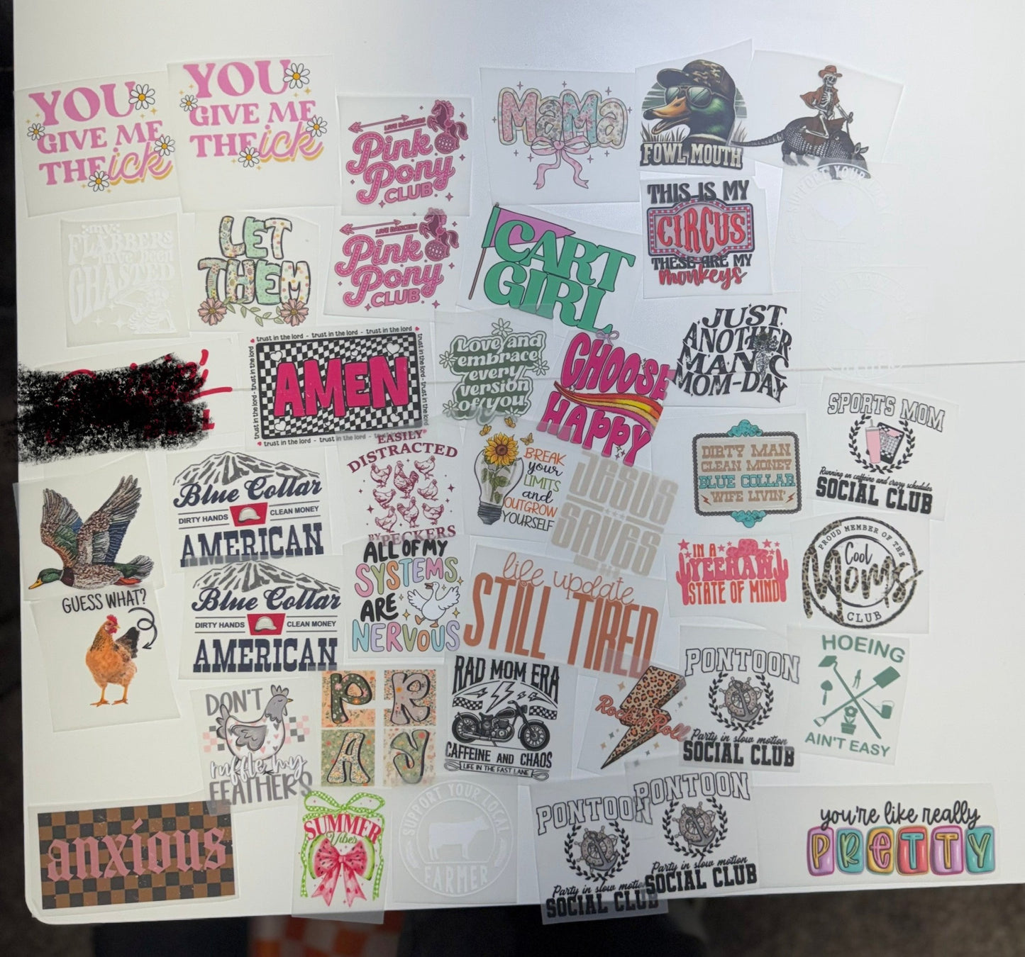 Trucker Hat Transfers