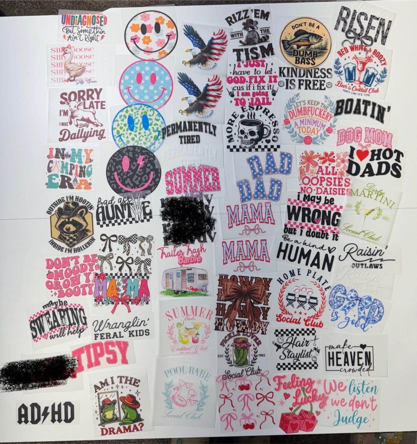 Trucker Hat Transfers