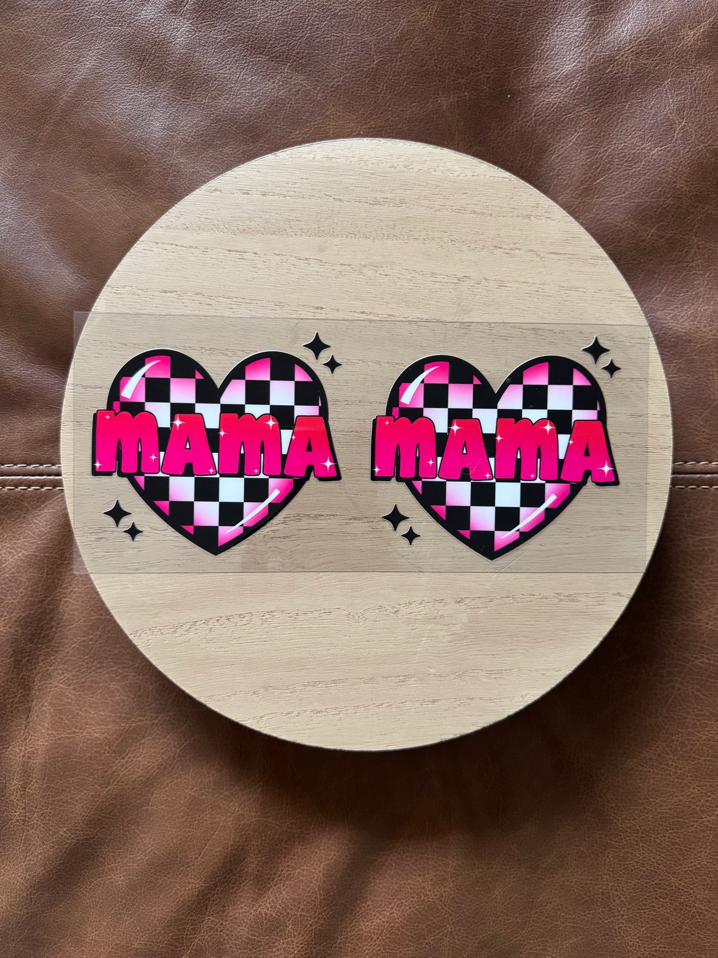 #10 Heart Mama Decal