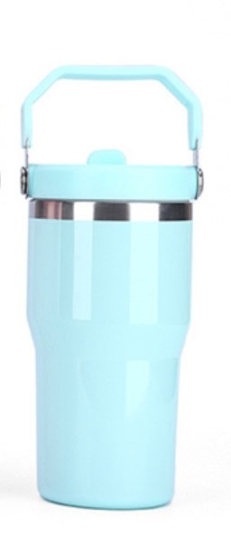 20 OZ Tumbler With Flip Straw